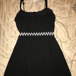Black flowy dress